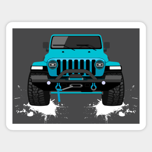 [Jeep] Surfblue Sticker